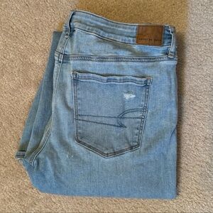American Eagle Low Rise Flare Stretch Jeans Size 12 Regular